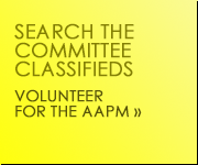 Volunteer for the AAPM