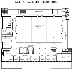 Hilton Third Floor Meeting Rooms