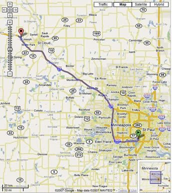 drive map