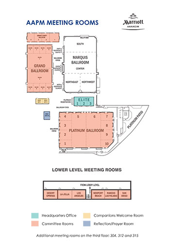 AAPM Meeting Rooms