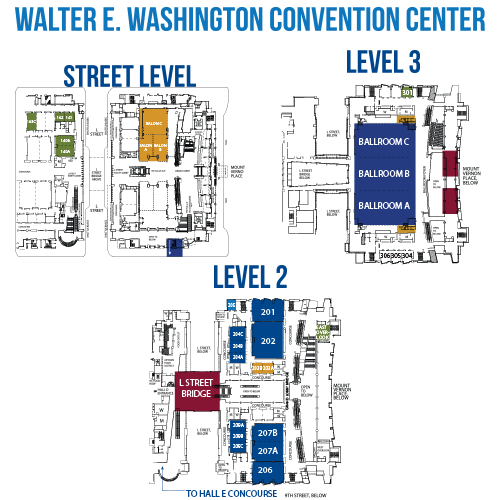 Meeting/Session Rooms Map